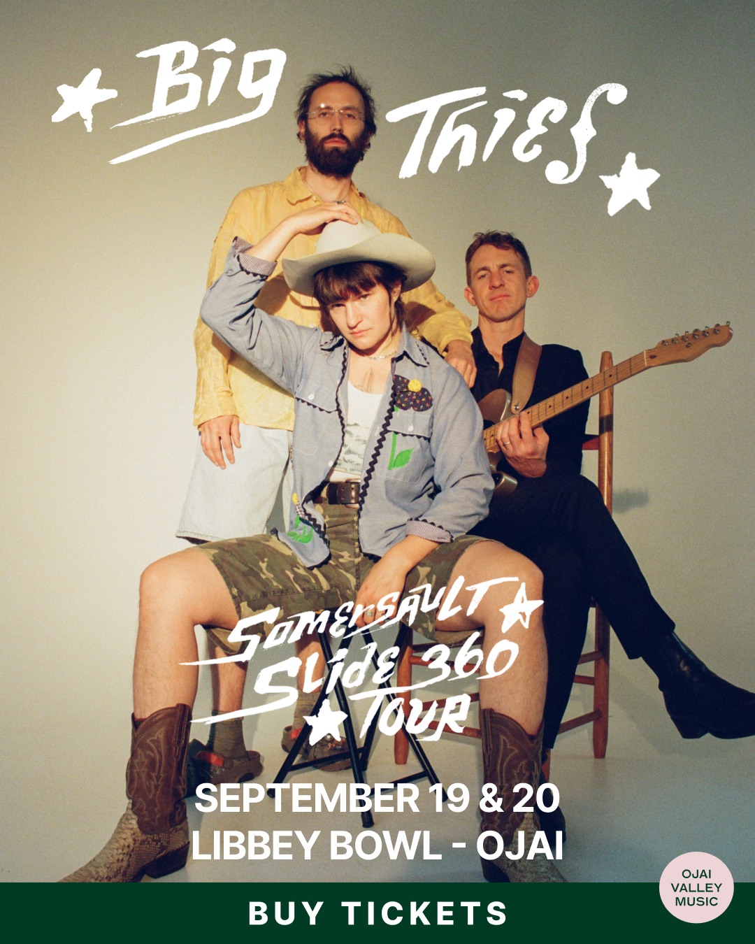 MEMBERS ONLY: Big Thief at The Libbey Bowl on September 20