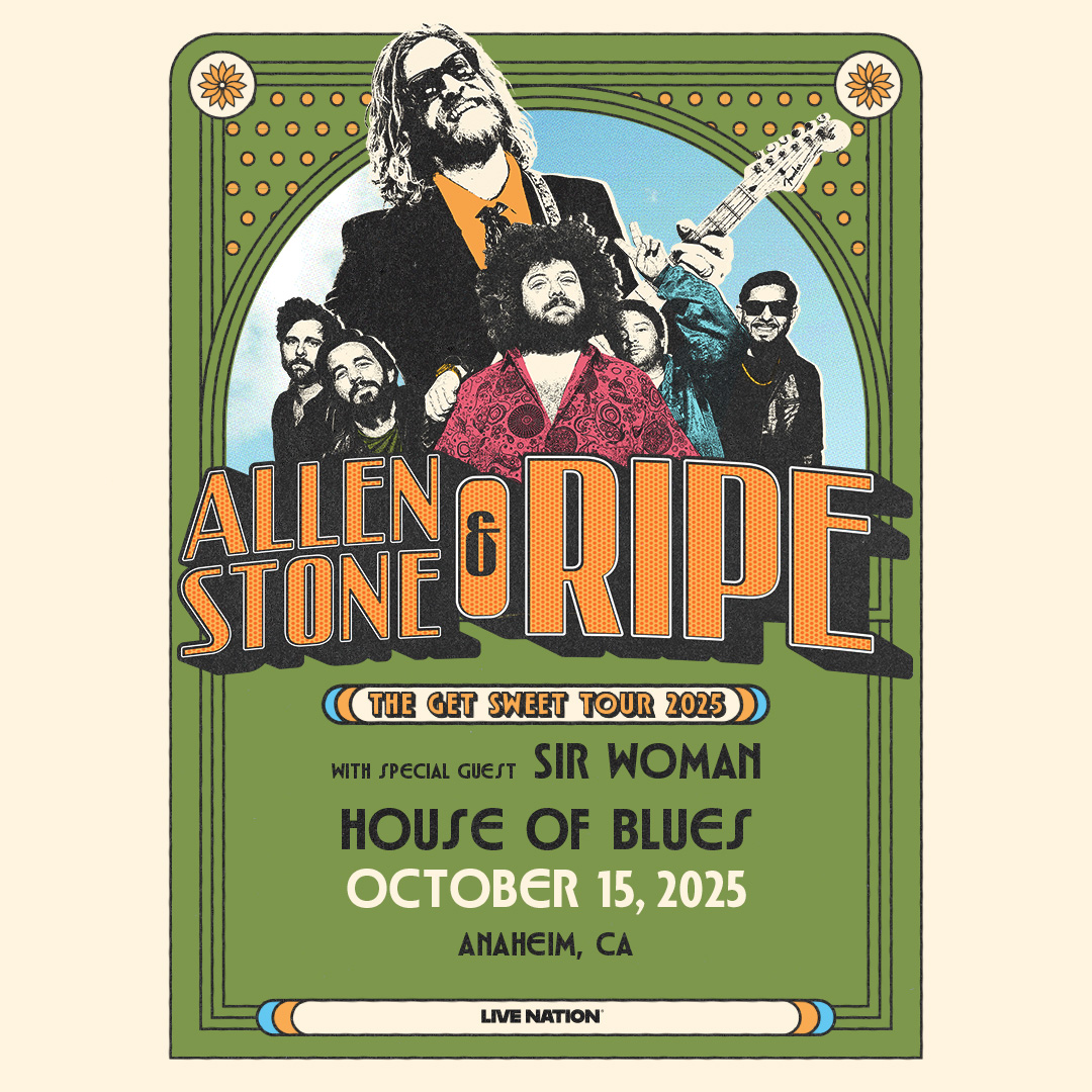 MEMBERS ONLY: Allen Stones at the House of Blues in Anaheim on October 15