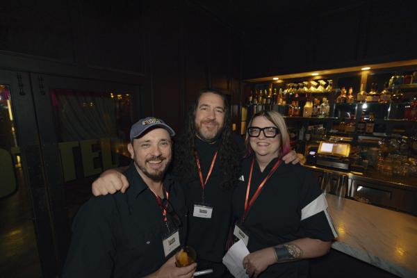 ROB ROMERO JASON FRIDAY AND JULIE SLATER